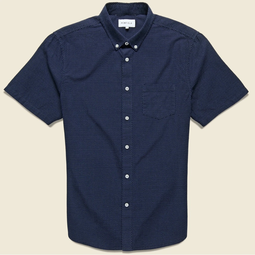 Penfield Lemoore Dot Shirt - Navy